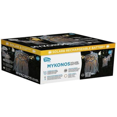 Newgarden, Lichterkette, MYKONOS LED Leuchtgirlande Baumwolle Solar 8m E12 IP44 (8 m) Newgarden, Lichterkette, MYKONOS LED Leuchtgirlande Baumwolle Solar 8m E12 IP44 (8 m)