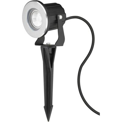 LCD 5017 - Schwarzer Außenstrahler - IP65, GU10, 35W LCD 5017 - Schwarzer Außenstrahler - IP65, GU10, 35W