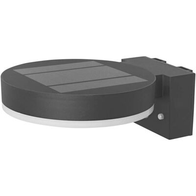 Osram, Gartenbeleuchtung, ENDURA STYLE SOLAR SINGLE CIRCLE Wall Sensor Single Circle 6W Black (400 lm, IP44) Osram, Gartenbeleuchtung, ENDURA STYLE SOLAR SINGLE CIRCLE Wall Sensor Single Circle 6W Black (400 lm, IP44)