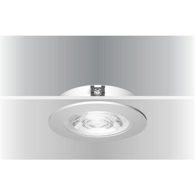 Synergy 21, Wandleuchte + Deckenleuchte, LED Deckeneinbauspot Helios silber, rund, neutralweiss (398 lm) Synergy 21, Wandleuchte + Deckenleuchte, LED Deckeneinbauspot Helios silber, rund, neutralweiss (398 lm)