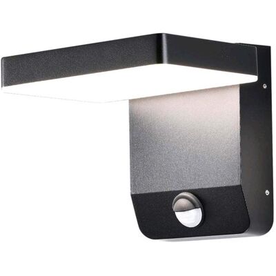V-TAC, Gartenbeleuchtung, VT11020150B 20W LED Wandleuchte Sensor Schwarzer Körper Quadratisch 3000K IP65 (2520 lm, IP65) V-TAC, Gartenbeleuchtung, VT11020150B 20W LED Wandleuchte Sensor Schwarzer Körper Quadratisch 3000K IP65 (2520 lm, IP65)