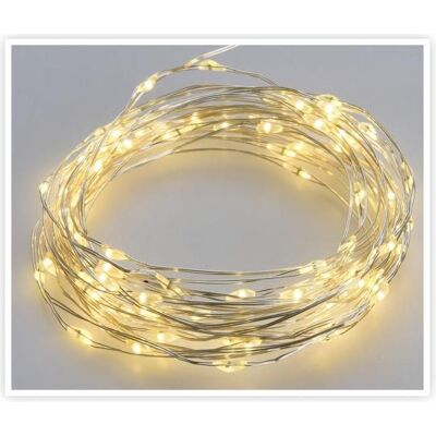 H & S Collection, Lichterkette, Solar Lichterdraht, 100 LED, IP44 (7 m) H & S Collection, Lichterkette, Solar Lichterdraht, 100 LED, IP44 (7 m)