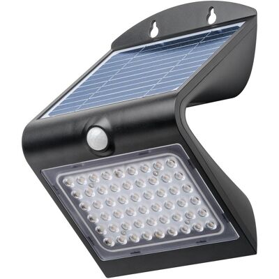 Goobay, Gartenbeleuchtung, LED-Solar-Wandleuchte mit Bewegungsmelder, 4 W, schwarz (500 lm, IP65) Goobay, Gartenbeleuchtung, LED-Solar-Wandleuchte mit Bewegungsmelder, 4 W, schwarz (500 lm, IP65)