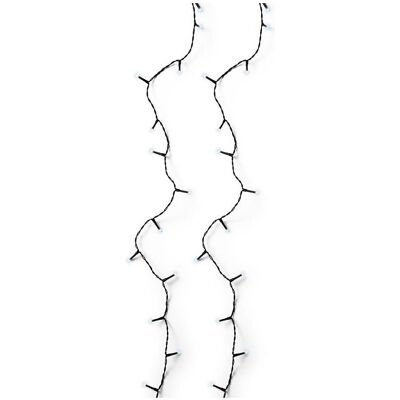 Lumineo, Lichterkette, Multifunctional outdoor led string lights, 8 functions, 120 leds, cool white, black cable, 9 m (9 m) Lumineo, Lichterkette, Multifunctional outdoor led string lights, 8 functions, 120 leds, cool white, black cable, 9 m (9 m)