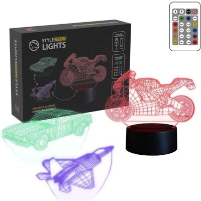 Manta, Autolampe, SNL121RGB LED lamp Light decoration Vehicles 2 RGB 3D Manta, Autolampe, SNL121RGB LED lamp Light decoration Vehicles 2 RGB 3D