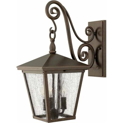 Elstead Lighting, Gartenbeleuchtung, Trellis Aussen-Wandleuchte E14 3-fach Regency-Bronze IP44 (E14, IP44) Elstead Lighting, Gartenbeleuchtung, Trellis Aussen-Wandleuchte E14 3-fach Regency-Bronze IP44 (E14, IP44)