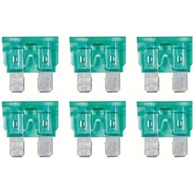 Lampa, Autolampe, Smart Led, Set 6 Lamellensicherungen mit LED-Kontrollleuchte, 12/32V - 30A Lampa, Autolampe, Smart Led, Set 6 Lamellensicherungen mit LED-Kontrollleuchte, 12/32V - 30A