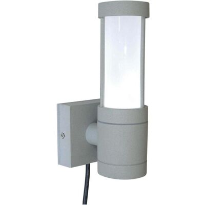 Elstead Lighting, Gartenbeleuchtung, Beta LED Aussen-Wandleuchte 3-fach Mattes Silber IP54 (IP54) Elstead Lighting, Gartenbeleuchtung, Beta LED Aussen-Wandleuchte 3-fach Mattes Silber IP54 (IP54)