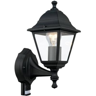 EGLO, Gartenbeleuchtung, 31317 BELFORT 1 E27 Aussen-Wand-/Deckenleuchte Sensor Schwarz Weiss IP44 (E27, IP44) EGLO, Gartenbeleuchtung, 31317 BELFORT 1 E27 Aussen-Wand-/Deckenleuchte Sensor Schwarz Weiss IP44 (E27, IP44)