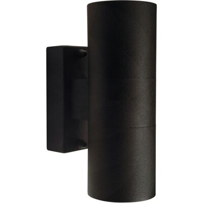 Nordlux, Gartenbeleuchtung, Tin, Doppelt, Wandleuchte, Schwarz (GU10, IP54) Nordlux, Gartenbeleuchtung, Tin, Doppelt, Wandleuchte, Schwarz (GU10, IP54)