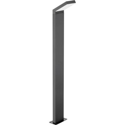 Nova Luce Dunkelgraues Aluminium Außenpoller Licht - 6W 522Lm IP54 Nova Luce Dunkelgraues Aluminium Außenpoller Licht - 6W 522Lm IP54