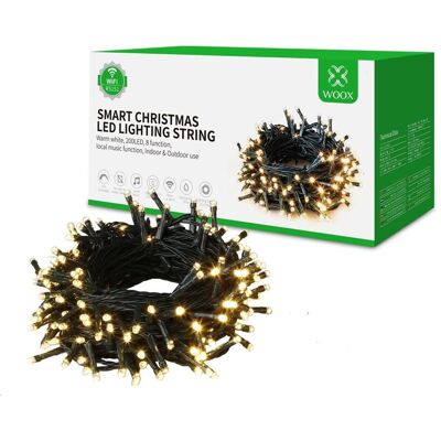 Woox, Lichterkette, Smart LED (20 m) Woox, Lichterkette, Smart LED (20 m)
