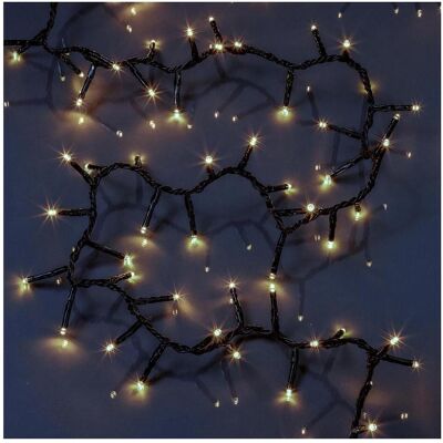 Hellum, Lichterkette, Led Lichterkette aussen Cluster I 15,98m 800 LED Cluster Lichterkette warmweiss mit Timer I Str (15.98 m) Hellum, Lichterkette, Led Lichterkette aussen Cluster I 15,98m 800 LED Cluster Lichterkette warmweiss mit Timer I Str (15.98 m)