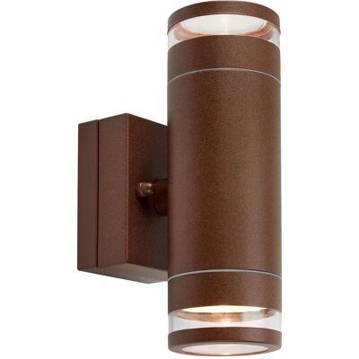 Markslöjd, Gartenbeleuchtung, LUNO Wall 2L Brown (400 lm, IP65) Markslöjd, Gartenbeleuchtung, LUNO Wall 2L Brown (400 lm, IP65)
