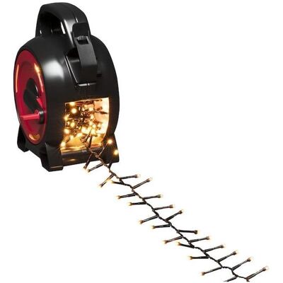 Konstsmide, Lichterkette, 3843-100 Micro LED Compactlights mit Kabelaufroller (16.58 m) Konstsmide, Lichterkette, 3843-100 Micro LED Compactlights mit Kabelaufroller (16.58 m)