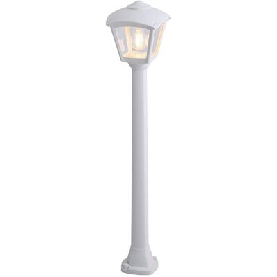 Fumagalli, Gartenbeleuchtung, Giaffa/roby post light bollard, clear, e27, white, 195 x 195 x 945 mm (E27, IP55) Fumagalli, Gartenbeleuchtung, Giaffa/roby post light bollard, clear, e27, white, 195 x 195 x 945 mm (E27, IP55)