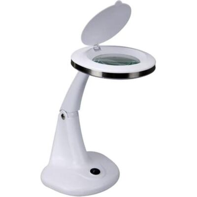 Velleman Werkbank Zubehör, LED-LUPENLEUCHTE 3 + 12 DIOPTRIEN - 6 W - 30 LEDs - WEIss (Metall) Velleman Werkbank Zubehör, LED-LUPENLEUCHTE 3 + 12 DIOPTRIEN - 6 W - 30 LEDs - WEIss (Metall)
