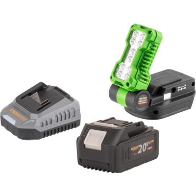 Procraft, Arbeitsleuchte, LL20bb Akku LED Strahler 20 V 500 lm + 1x Akku 4,0 Ah + Ladegerät (500 lm) Procraft, Arbeitsleuchte, LL20bb Akku LED Strahler 20 V 500 lm + 1x Akku 4,0 Ah + Ladegerät (500 lm)