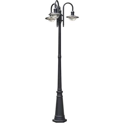 Domoletti, Gartenbeleuchtung, Leuchte Korna, 15W, 3XE27, IP44, schwarz, 60,8 cm x 212 cm (E27, IP44) Domoletti, Gartenbeleuchtung, Leuchte Korna, 15W, 3XE27, IP44, schwarz, 60,8 cm x 212 cm (E27, IP44)