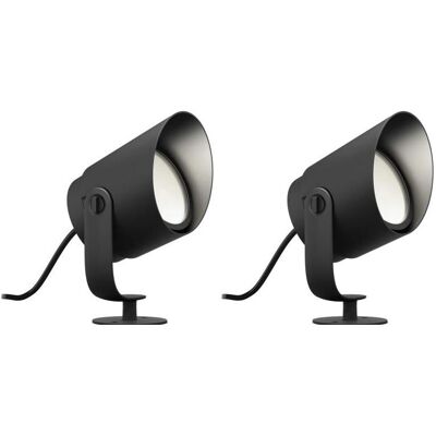 Philips Gartenbeleuchtung, Hue Lily XL-tuinspot - wit en gekleurd licht Duo Pack (IP54) Philips Gartenbeleuchtung, Hue Lily XL-tuinspot - wit en gekleurd licht Duo Pack (IP54)
