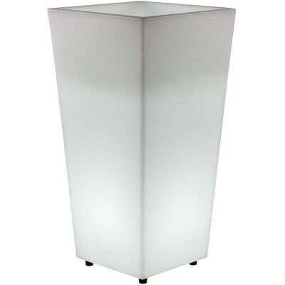 Moovere 50cm Rechteckiger Pflanzkübel mit LED-Beleuchtung - Innen/Außen Moovere 50cm Rechteckiger Pflanzkübel mit LED-Beleuchtung - Innen/Außen