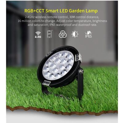 10Tacel, Gartenbeleuchtung, Synergy 21 LED Garten Lampe 9W RGB-WW mit Funk und WLAN IP65 230V *MiLight* (700 lm, IP65) 10Tacel, Gartenbeleuchtung, Synergy 21 LED Garten Lampe 9W RGB-WW mit Funk und WLAN IP65 230V *MiLight* (700 lm, IP65)