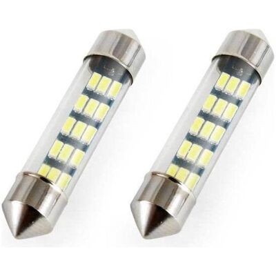 Amio, Autolampe, LED-Lampen STANDARD Soffitte C5W 15xSMD 3014 12V 39mm Amio, Autolampe, LED-Lampen STANDARD Soffitte C5W 15xSMD 3014 12V 39mm