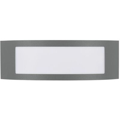 Nova Luce, Gartenbeleuchtung, ZENITH Wandleuchte E27 Grau 12W IP44 30,3x9x10cm dimmbar 9020933 (E27, IP44) Nova Luce, Gartenbeleuchtung, ZENITH Wandleuchte E27 Grau 12W IP44 30,3x9x10cm dimmbar 9020933 (E27, IP44)