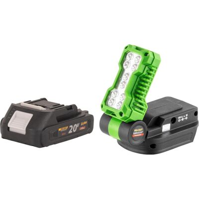 Procraft, Arbeitsleuchte, LL20bb Akku LED Strahler 20 V 500 lm + 1x Akku 2,0 Ah - ohne Ladegerät (500 lm) Procraft, Arbeitsleuchte, LL20bb Akku LED Strahler 20 V 500 lm + 1x Akku 2,0 Ah - ohne Ladegerät (500 lm)