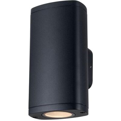 Kanlux, Gartenbeleuchtung, ZEVI EL 2GU10 B Wandleuchte schwarz 38882 (GU10, IP54) Kanlux, Gartenbeleuchtung, ZEVI EL 2GU10 B Wandleuchte schwarz 38882 (GU10, IP54)