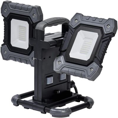 Ledvance, Arbeitsleuchte, OSRAM LED Aussen-Strahler WORKLIGHT VALUE FLEX 2x30W 865 Kaltweiss 4099854430572 (6600 lm) Ledvance, Arbeitsleuchte, OSRAM LED Aussen-Strahler WORKLIGHT VALUE FLEX 2x30W 865 Kaltweiss 4099854430572 (6600 lm)
