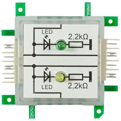 Allnet BrickRknowledge Dual GPIO-Monitoring LED 3mm - mit Masse, Elektronikmodul Allnet BrickRknowledge Dual GPIO-Monitoring LED 3mm - mit Masse, Elektronikmodul