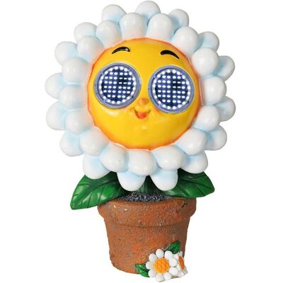 Lumineo, Gartenbeleuchtung, Solar daisy figure white / yellow - 15.5 x 10.5 x 22 cm Lumineo, Gartenbeleuchtung, Solar daisy figure white / yellow - 15.5 x 10.5 x 22 cm