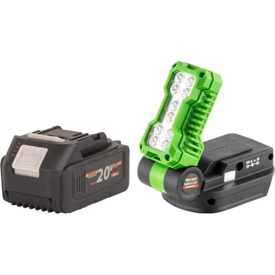 Procraft, Arbeitsleuchte, LL20bb Akku LED Strahler 20 V 500 lm + 1x Akku 4,0 Ah - ohne Ladegerät (500 lm) Procraft, Arbeitsleuchte, LL20bb Akku LED Strahler 20 V 500 lm + 1x Akku 4,0 Ah - ohne Ladegerät (500 lm)