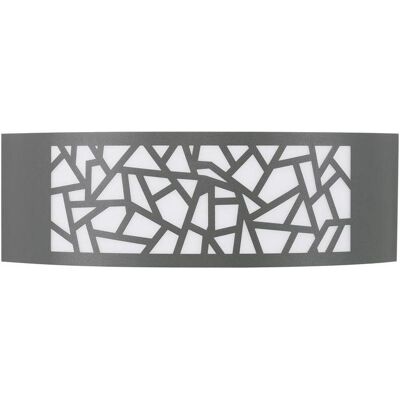 Nova Luce, Gartenbeleuchtung, ZENITH Wandleuchte E27 Grau 12W IP44 30,3x9x10cm dimmbar 9020932 (E27, IP44) Nova Luce, Gartenbeleuchtung, ZENITH Wandleuchte E27 Grau 12W IP44 30,3x9x10cm dimmbar 9020932 (E27, IP44)