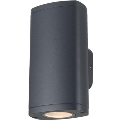 Kanlux, Gartenbeleuchtung, ZEVI EL 2GU10 G Wandleuchte grau 38883 (GU10, IP54) Kanlux, Gartenbeleuchtung, ZEVI EL 2GU10 G Wandleuchte grau 38883 (GU10, IP54)
