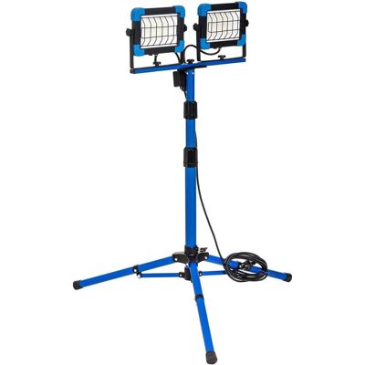 As - Schwabe, Arbeitsleuchte, LED Strahler mit Stativ (13000 lm) As - Schwabe, Arbeitsleuchte, LED Strahler mit Stativ (13000 lm)