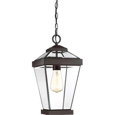 Elstead Lighting, Gartenbeleuchtung, Ravine Aussen-Hängeleuchte E27 41cm Westliche Bronze (E27, IP20, IP44) Elstead Lighting, Gartenbeleuchtung, Ravine Aussen-Hängeleuchte E27 41cm Westliche Bronze (E27, IP20, IP44)