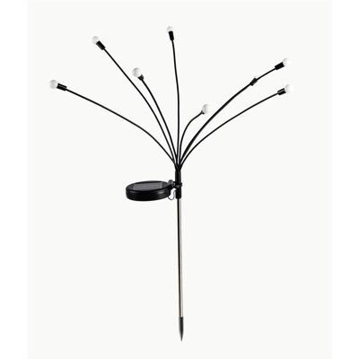 Domoletti, Gartenbeleuchtung, Solar-powered lamp, IP44, black (IP44) Domoletti, Gartenbeleuchtung, Solar-powered lamp, IP44, black (IP44)