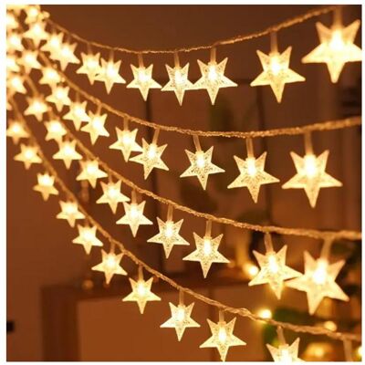 Emos, Lichterkette, 10 m lange Lichterkette (80 LEDs) mit USB-Anschluss, warmweiss (10 m) Emos, Lichterkette, 10 m lange Lichterkette (80 LEDs) mit USB-Anschluss, warmweiss (10 m)