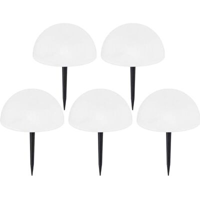 ProGarden, Gartenbeleuchtung, Stilvolle Solar-Leuchten im 5er-Set mit Farbwechsel und warmweissem LED-Licht - LED Solarlampen ProGarden, Gartenbeleuchtung, Stilvolle Solar-Leuchten im 5er-Set mit Farbwechsel und warmweissem LED-Licht - LED Solarlampen
