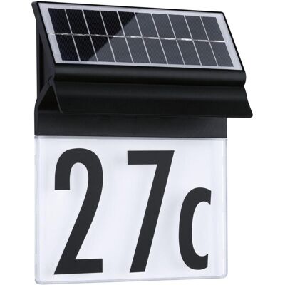 Paulmann, Gartenbeleuchtung, Solar Hausnummernleuchte (18 lm, IP44) Paulmann, Gartenbeleuchtung, Solar Hausnummernleuchte (18 lm, IP44)