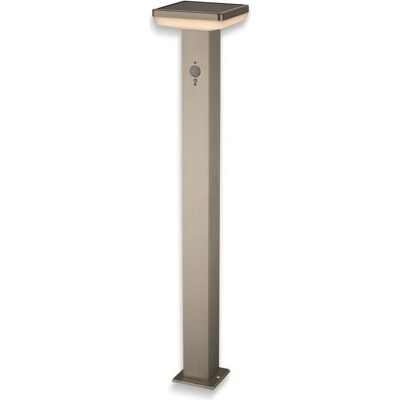 Optonica, Gartenbeleuchtung, OPT 9339 - LED-Solarleuchte Standleuchte silber IP44 (600 lm, IP44) Optonica, Gartenbeleuchtung, OPT 9339 - LED-Solarleuchte Standleuchte silber IP44 (600 lm, IP44)