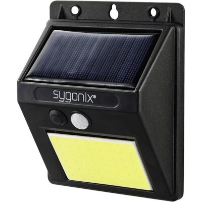 Sygonix, Gartenbeleuchtung, SY-5626572 Solar-Wandstrahler mit Bewegungsmelder 0.5 W Weiss Schwarz (110 lm, IP44) Sygonix, Gartenbeleuchtung, SY-5626572 Solar-Wandstrahler mit Bewegungsmelder 0.5 W Weiss Schwarz (110 lm, IP44)