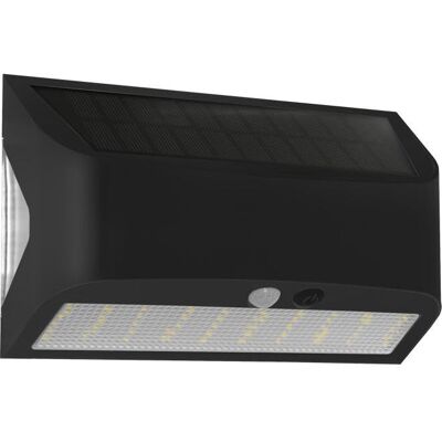 Century, Gartenbeleuchtung, Arcadia Max Solar LED-Wandleuchte schwarz (600 lm, IP65) Century, Gartenbeleuchtung, Arcadia Max Solar LED-Wandleuchte schwarz (600 lm, IP65)
