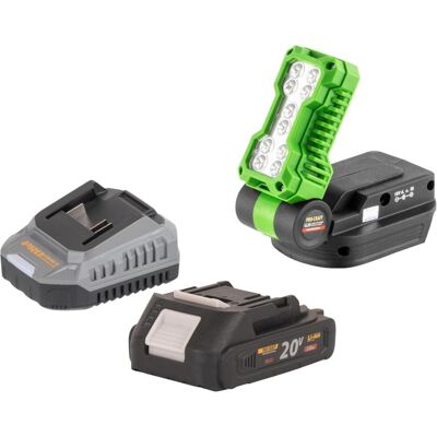 Procraft, Arbeitsleuchte, LL20bb Akku LED Strahler 20 V 500 lm + 1x Akku 2,0 Ah + Ladegerät (500 lm) Procraft, Arbeitsleuchte, LL20bb Akku LED Strahler 20 V 500 lm + 1x Akku 2,0 Ah + Ladegerät (500 lm)