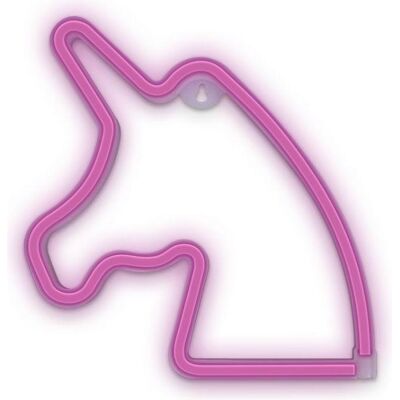 Forever Light, Taschenlampe, Neon LED Licht UNICORN rosa Fledermaus + USB FLNEO1 (2 cm) Forever Light, Taschenlampe, Neon LED Licht UNICORN rosa Fledermaus + USB FLNEO1 (2 cm)