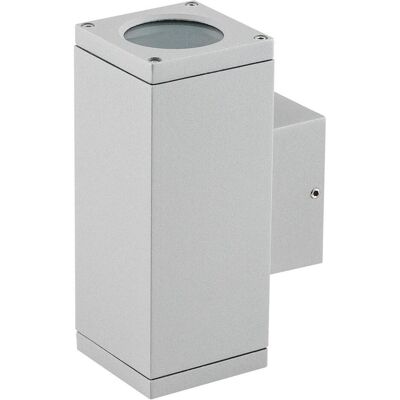 EVN, Gartenbeleuchtung, 485015N silber Wandleuchte aluminium IP54 2x11W (GU10, IP54) EVN, Gartenbeleuchtung, 485015N silber Wandleuchte aluminium IP54 2x11W (GU10, IP54)