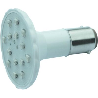 Scharnberger+Hasenbein LED-Lampe für Strassenbahn 44×50 mm BA15s 24-32V 30mA rot mit 14 SMD-LED Scharnberger+Hasenbein LED-Lampe für Strassenbahn 44×50 mm BA15s 24-32V 30mA rot mit 14 SMD-LED