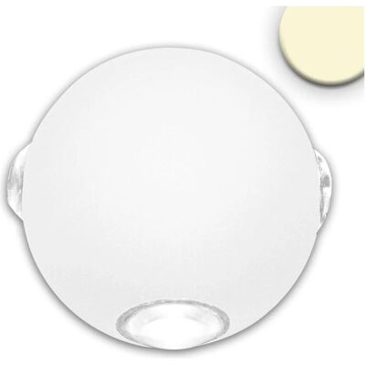 ISOLED LED Wandleuchte - 4x1W CREE, IP54, sandweiß, warmweiß ISOLED LED Wandleuchte - 4x1W CREE, IP54, sandweiß, warmweiß